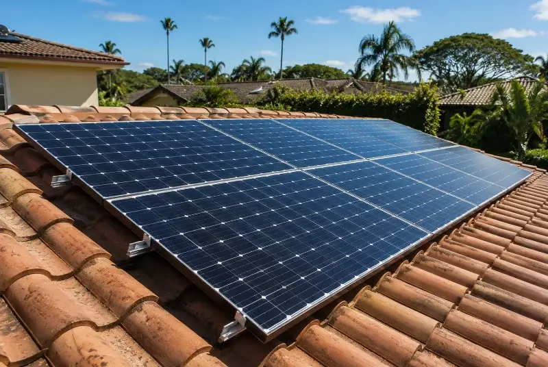 Installation de panneaux solaires à Saumane-de-Vaucluse